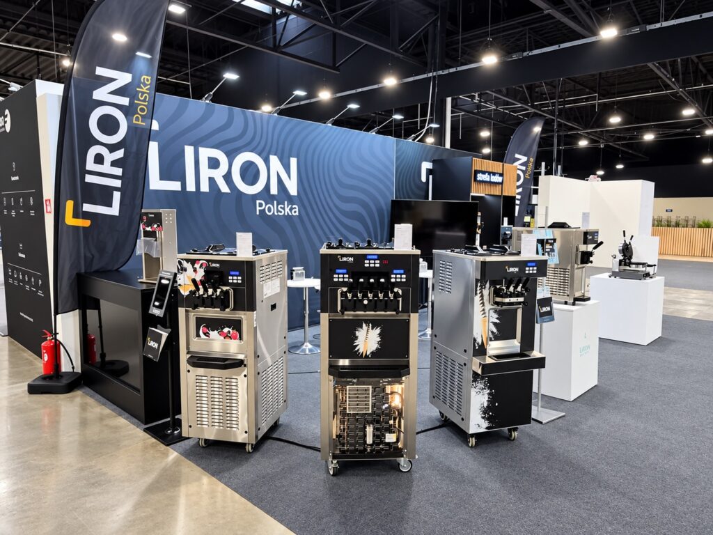 LIRON Polska na Warsaw Sweet Tech – profesjonalne maszyny do lodów w akcji