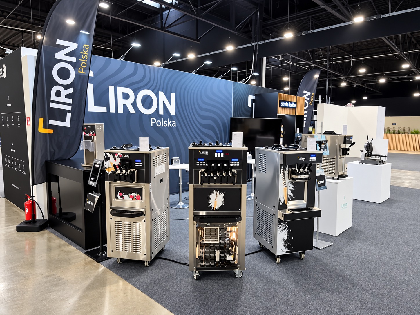 LIRON Polska na Warsaw Sweet Tech – profesjonalne maszyny do lodów w akcji